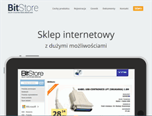 Tablet Screenshot of bitstore.pl